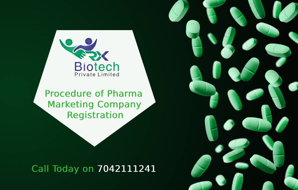 Pharma Marketing Company Registration